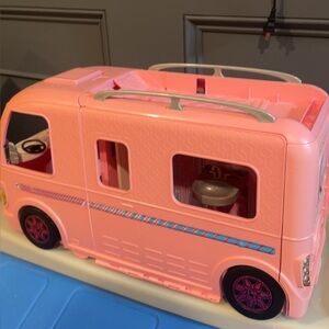 Pink Toy Camper Van